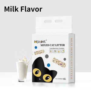 %100 Doğal Malzemelerden Yüksek Emici, Atılabilir, Tozsuz, Hızlı Topaklanan, Meyve Kokulu Tofu Kedi Kumu - Product Image 1