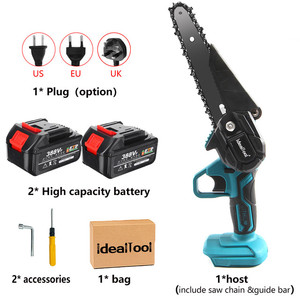 เลื่อยไฟฟ้า6นิ้วพลังงานใหม่ <span class=keywords><strong>Nplus</strong></span> เลื่อยไฟฟ้ามือเดียวแบบพกพาเครื่องตัดไม้ใช้พลังงานแบตเตอรี่เครื่องมือไฟฟ้าในสวน - Product Image 1