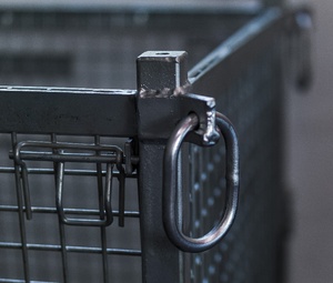 Nhiệm Vụ Nặng Nề Có Thể Gập Lại Ráp Dây Container Bền Móc Áo <span class=keywords><strong>Pallet</strong></span> Cho Dễ Dàng Lưu Trữ Giao Thông Vận Tải Công Nghiệp Sử Dụng - Product Image 6