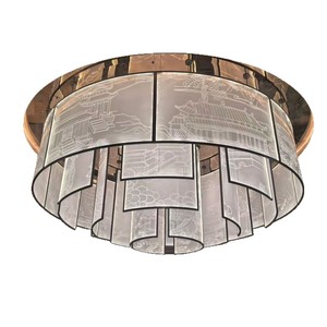 Lámparas de araña personalizadas de acrílico y vidrio para salones de banquetes, luces de techo a medida para el vestíbulo de un hotel - Product Image 4