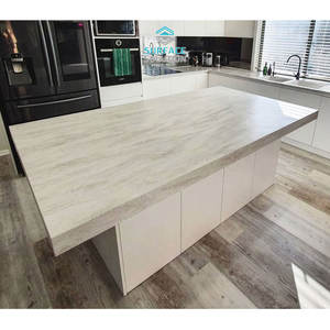 חם מוכר משטח המטבח המודרני אקרילי מוצק עם מרקם שיש מלאכותי עמיד למים & עמיד אש - Product Image 4