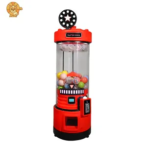 Máquina de cápsulas de brinquedo, equipamento de entretenimento para crianças, máquina automática de gashapon