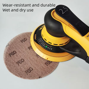 150MM 6-Zoll-Klettschleifscheiben Staubfreies Anti-Blocking-Schleifpapier mit scharfem Schleifpapier OEM Anpassbar für die Autowand - Product Image 4