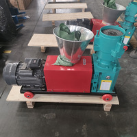 Nouvelle machine à granulés d'aliments pour animaux domestiques, modèle 150 160 180, biphasée 220V, avec disque de broyage et rouleau de pression, garantie de 3 mois