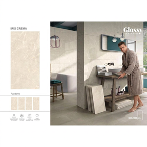 กระเบื้องพอร์ซเลนขัดเงาสีเทาออนิกซ์ Vistaar ขนาด 600x1200 มม. ลายหินอ่อน คุณภาพส่งออก สำหรับปูพื้นและผนัง - Product Image 6