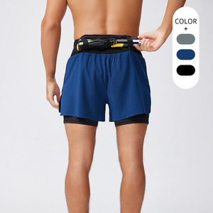 <span class=keywords><strong>Short</strong></span> <span class=keywords><strong>de</strong></span> course à séchage rapide pour hommes avec poches <span class=keywords><strong>Short</strong></span> athlétique léger pour la randonnée Gym Basketball pour l'été - Product Image 2
