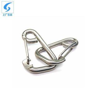 Gancho de Escalada Industrial y Doméstico de Acero Inoxidable 304 con Hebilla de Resorte Simple M6 M8 M10 M12 M14 M16 M18 M20 para Shanghái y Guangzhou - Product Image 3