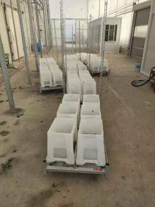 סיר פרחים ארבע גלגל רשת מתכת רולים עבור מכירות פומביות שוק תחבורה כבד עבור עציצים גדולים oem - Product Image 4