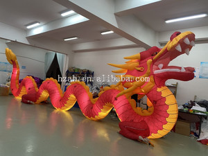 Kunden spezifische Loong Led Light aufblasbare chinesische Red <span class=keywords><strong>Dragon</strong></span> aufblasbare <span class=keywords><strong>Dragon</strong></span> Modell Ballon für <span class=keywords><strong>Dragon</strong></span> New Year - Product Image 2