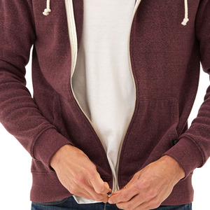 Sweat à capuche zippé pour homme, taille adulte, personnalisé, en tissu polaire respirant, fabrication de vêtements décontractés solides, chaud pour l'hiver - Product Image 5