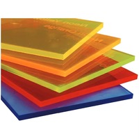 Plaque acrylique transparente sur mesure découpée sur mesure 2mm 3mm en PMMA avec perçage et chanfreinage des bords pour découpe laser
