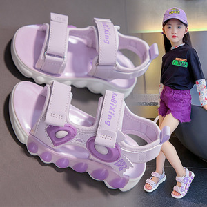 Sandalias Casuales de Verano para Niños, Transpirables, con Punta Abierta, Zapatos para Niños y Niñas, Sandalias de Playa con Suela Suave - Product Image 3