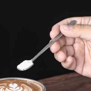 โรเวอร์ คาเมล มินิ ช้อนคนกาแฟ ช้อนขนมหวานไทเทเนียม ช้อนตักอาหารแบบแข็ง ทนทานต่อการเกิดสนิม ด้ามยาว ขนาด 4/5 นิ้ว - Product Image 1
