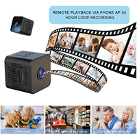 Mini caméra sans fil magnétique 2.4G WiFi 1080P, vision nocturne, MicroSD, 12MP, capteur CMOS 120, caméra de surveillance pour la maison, sécurité domestique, télécommande