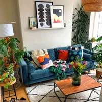 Canapé sectionnel moderne en velours vert foncé, canapé droit de luxe en tissu pour projets hôteliers et résidentiels