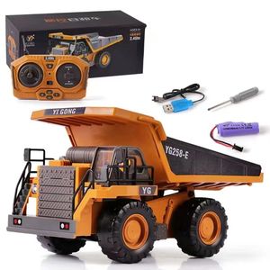 Éxito de Ventas Modelo de Camión a Control Remoto Excavadora de Juguete de Construcción Fundida a Presión para Niño - Product Image 1