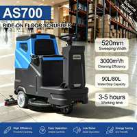 Autolaveuse industrielle autoportée automatique pour ateliers, centres logistiques et sols en béton