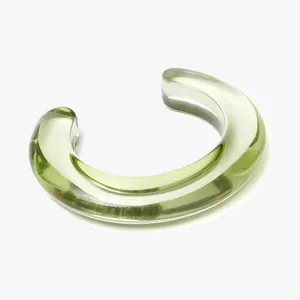 2023 Factory Wholesale Best Quality Big Size Bangles Cuff acetate Resin Bangle Bracelets for woman jewelry acrylic accessories
