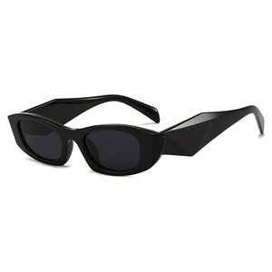 Cat Eye Small Frame Women's <b>Sunglasses</b> High-end Versatile Polygonal Fashion European American UV400 Polarized Lenses Party - Product Image 3