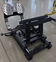 Machine à fessiers à charge libre ZY Plate Loaded Hip Thrust Machine Glute Drive, équipement de gym commercial, station d'entraînement de force pour ponts de hanche