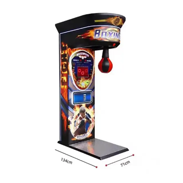 Banana land high quality electric smart music arcade boxing arcade game machine for sale