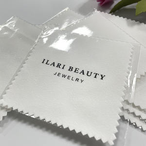 Toptan özel lüks takı parlatma temizleme bezi - Product Image 4