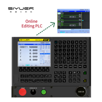 Tour CNC Siyuer-808T à 2 axes tournant le système de servo de contrôle de contrôleur incrémental avec PLC Macro remplacer la machine de rénovation GSK