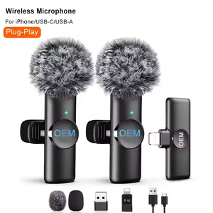 Microphone Lavalier sans fil pour <span class=keywords><strong>iPhone</strong></span> 15 PC Plug-and-Play Mini Lapel Mic Réduction du bruit pour <span class=keywords><strong>Studio</strong></span> <span class=keywords><strong>TikTok</strong></span> <span class=keywords><strong>Live</strong></span> Video - Product Image 5