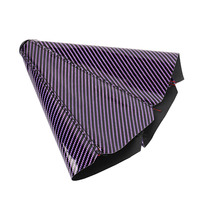 Cubierta Universal de fibra de carbono para palanca de cambios, funda de punto para perilla de engranaje, logotipo personalizado, Cofia