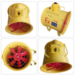 Ventilador Axial Portátil BSFT-350 de 220V, a Prueba de Explosiones, para Ventilación Marina, Sótano, con Rodamiento de Bolas, Frecuencia de 50Hz - Product Image 5