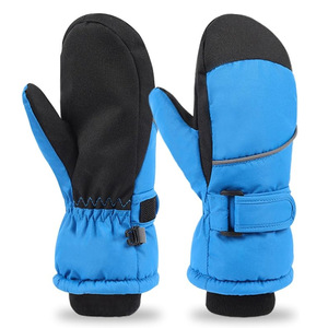 Guantes de esquí de invierno, resistentes al viento y cálidos, para deportes al aire libre, impermeables y antideslizantes, con dedos gruesos - Product Image 3