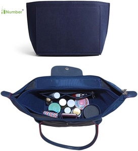 Bán buôn tùy chỉnh Túi mỹ phẩm cảm thấy lưu trữ chèn Ví tổ chức du lịch túi xách Đóng gói khối cho phụ nữ tote túi - Product Image 6