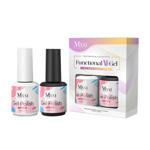 AS 2pcs Jelly Color Gel Polish Set 15ml Semi-Transparent Rose Nude Clear Color DIY Nail Art Gel Vernis Soak Off UV LED Vernis - Product Image 6