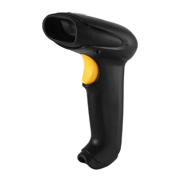 China 1D 2D Android Wired Handheld Barcode Scanner Supermarket  Laser CCD Barcode Scanner