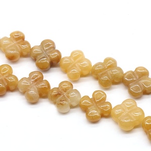 <span class=keywords><strong>ราคา</strong></span>โรงงาน ลูกปัดหินนำโชค 14 มม. โรสควอตซ์ธรรมชาติ คริสตัลอาเกต อเมทิสต์ รูปใบโคลเวอร์สี่แฉก สำหรับทำสร้อยข้อมือ DIY - Product Image 4