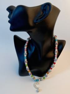 2025 שרשרת המוסלמי ירח גדול כדור דיסקו חרוזים שרשרת סוודרים שרשרת שרשרת ירח חרוזים לתפילות מוסלים - Product Image 4