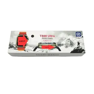 Groothandelsprijs T55 T500 T800 T900 Ultra Smart Horloge Mannen I8 I9 Ultra Max Waterdichte Sport Fitness Reloj Ultra 8 Smartwatch