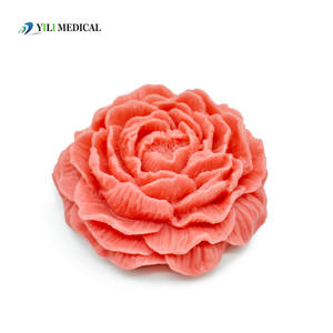 จี้รถยนต์รูปดอกโบตั๋น 3 มิติ ทำจากซิลิโคนแท้ ขนาดใหญ่ ผลิตภัณฑ์สร้างสรรค์เชิงวัฒนธรรม ขายตรงจากโรงงานข้ามพรมแดน - Product Image 2