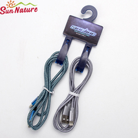 Emballage de câble de données USB avec Logo personnalisé, cintre en plastique avec logo personnalisé, emballage de ligne de Date avec cintre