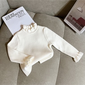 Tongxingyuan Girls Dress Set Autumn Winter Thick Warm Velour Princess Puff Sleeve Outfit Cotton Fabric - Product Image 3
