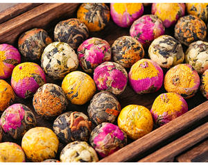 Bulk Custom Blooming White <strong>Tea</strong> Balls Wholesale Blooming <strong>Tea</strong> Ball Gift Packaging Flower <strong>Tea</strong> - Product Image 1