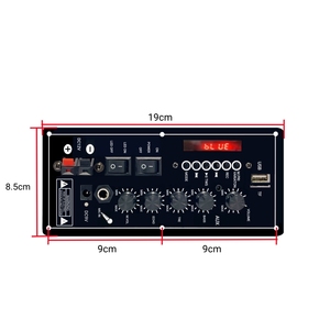 7.4V lithium có thể sạc lại pin mini khuếch đại cho nhà xe cho <span class=keywords><strong>Bluetooth</strong></span> Loa siêu trầm chức năng ghi âm <span class=keywords><strong>Receiver</strong></span> & - Product Image 3