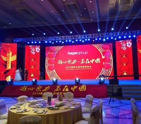 Pantalla LED P4.81 de 500x500mm para Interiores, Animación de Letreros de 3840HZ, Centro Comercial, Video Wall, Empalme sin Costuras, Alquiler para Escenarios