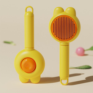 Peigne universel pour chat et chien Sunflower, nettoyeur de poils longs pour animaux de compagnie, en matériau PP, outil de toilettage pratique - Product Image 1