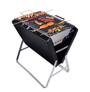 Mallette <span class=keywords><strong>de</strong></span> haute qualité Grill <span class=keywords><strong>Barbecue</strong></span> Charcoal <span class=keywords><strong>Valise</strong></span> Grill <span class=keywords><strong>Barbecue</strong></span> pliant en acier inoxydable - Product Image 4