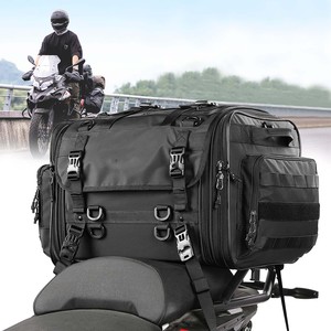 Échantillon Gratuit Sac de Selle Unisexe en Cuir Véritable 45L Grand Format avec Logo Personnalisé pour Moto, Sac de Voyage Personnalisable pour Casque et Sport Fastrider - Product Image 6