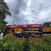 2017 Grue de levage d'occasion sanny 100 tonnes C6 en parfait état grue de camion d'occasion à vendre avec prix disponible