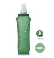 Beskpoke Qualité Alimentaire TPU Pliable 150mm 250mm 500ml Sans BPA Randonnée Transparent Sport Bouteille D'eau Flacon Souple pour La Course