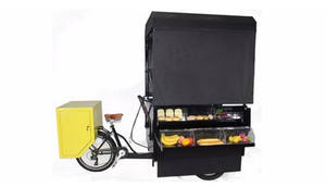 Équipement de vente ambulante OEM pour stations balnéaires, stations ferroviaires, chariots de restauration (hot-dogs, café, snacks), et chariots-vélos pour café et nourriture - Product Image 3