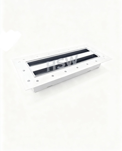 Diffuseur <span class=keywords><strong>d</strong></span>'air linéaire moderne pour système CVC, design invisible, lames réglables, <span class=keywords><strong>grille</strong></span> de ventilation longue en aluminium sans soudure - Product Image 1